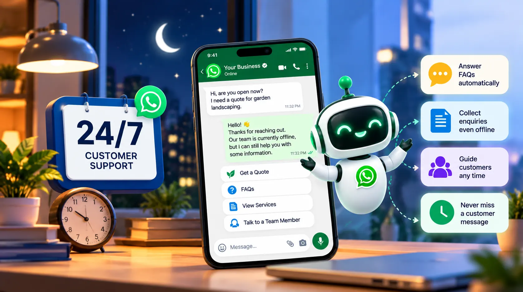 Automated Chatbot Flow